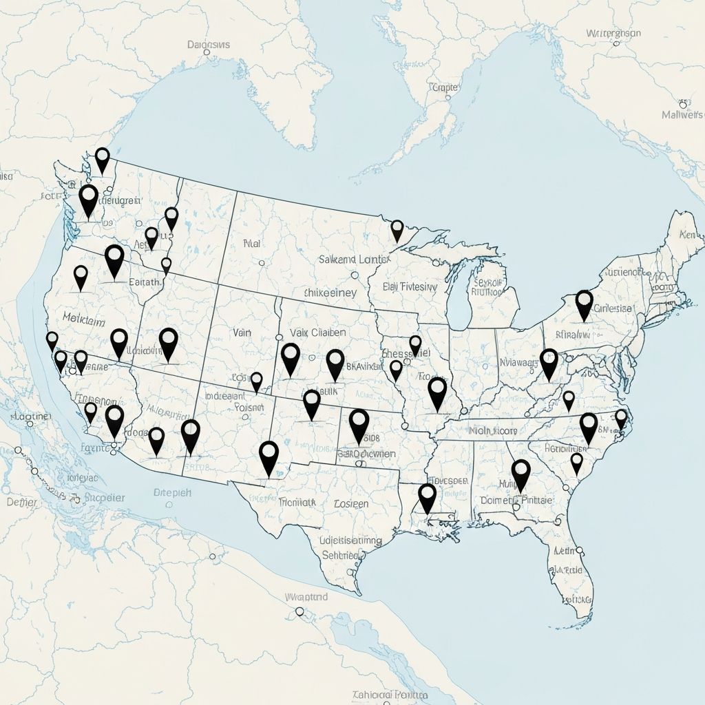 Property Distribution Map